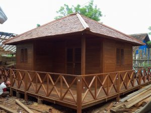 Rumah Kayu Minimalis